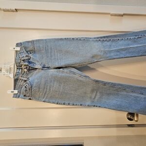 Levi's 505 Light Blue Straight Leg Jeans